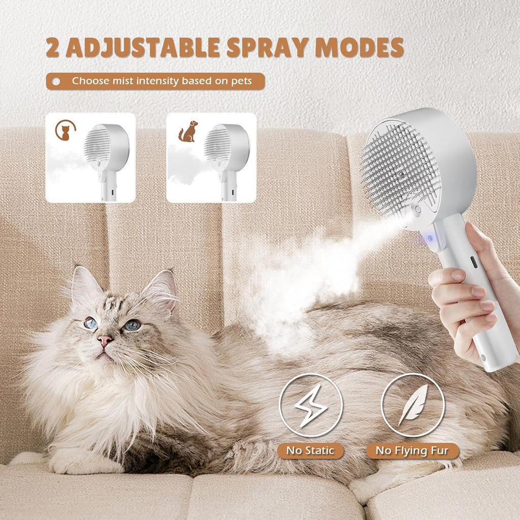4-in-1 Cat Mist Grooming Brush