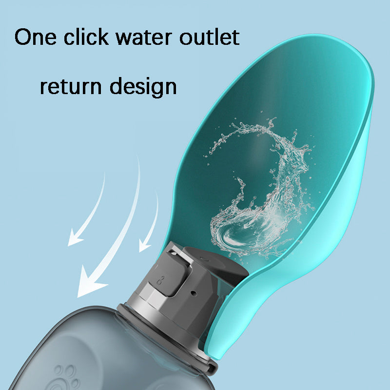 800ml Portable Dog Water Bottle
