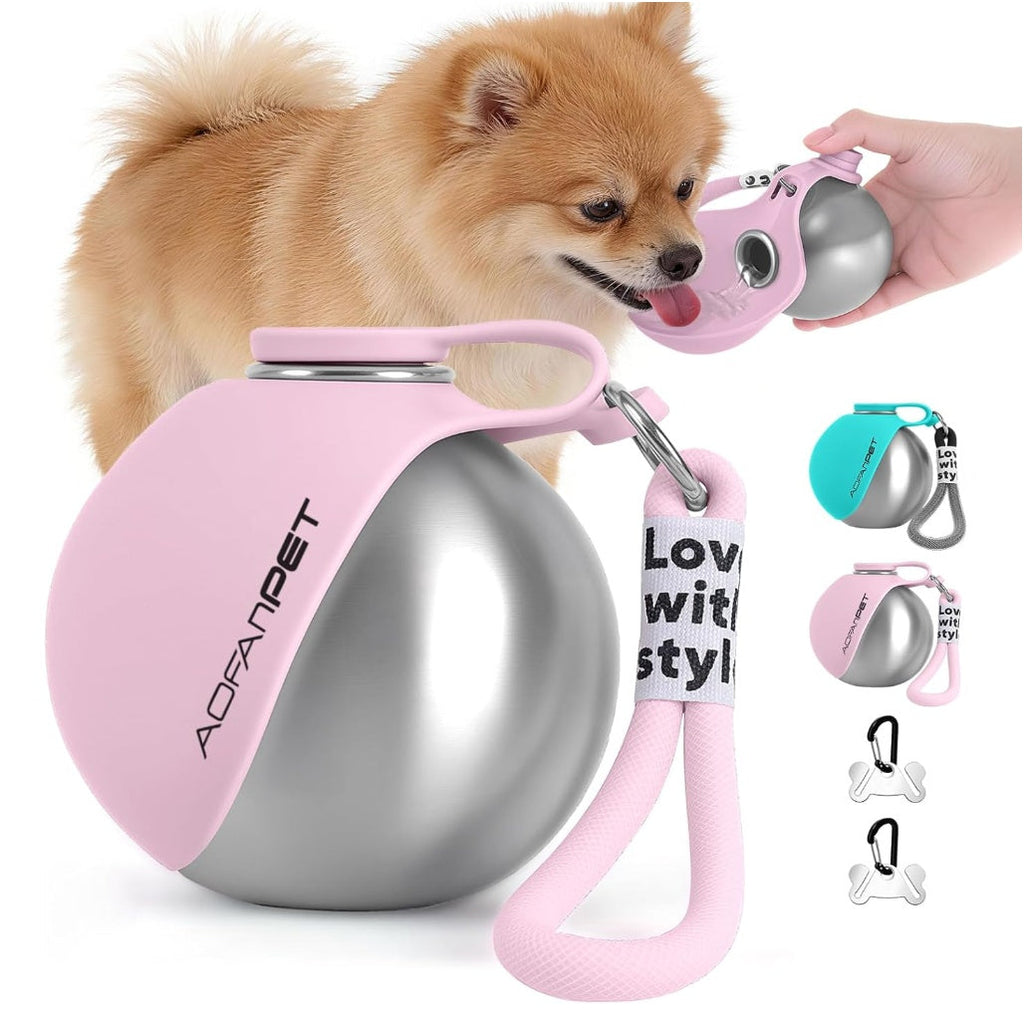 Portable Stainless Steel Dog Water Bottle
