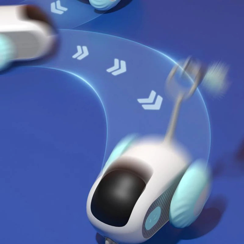 Remote Control Interactive Cat Car Toy – Smart Automatic Self-Moving Pet Toy