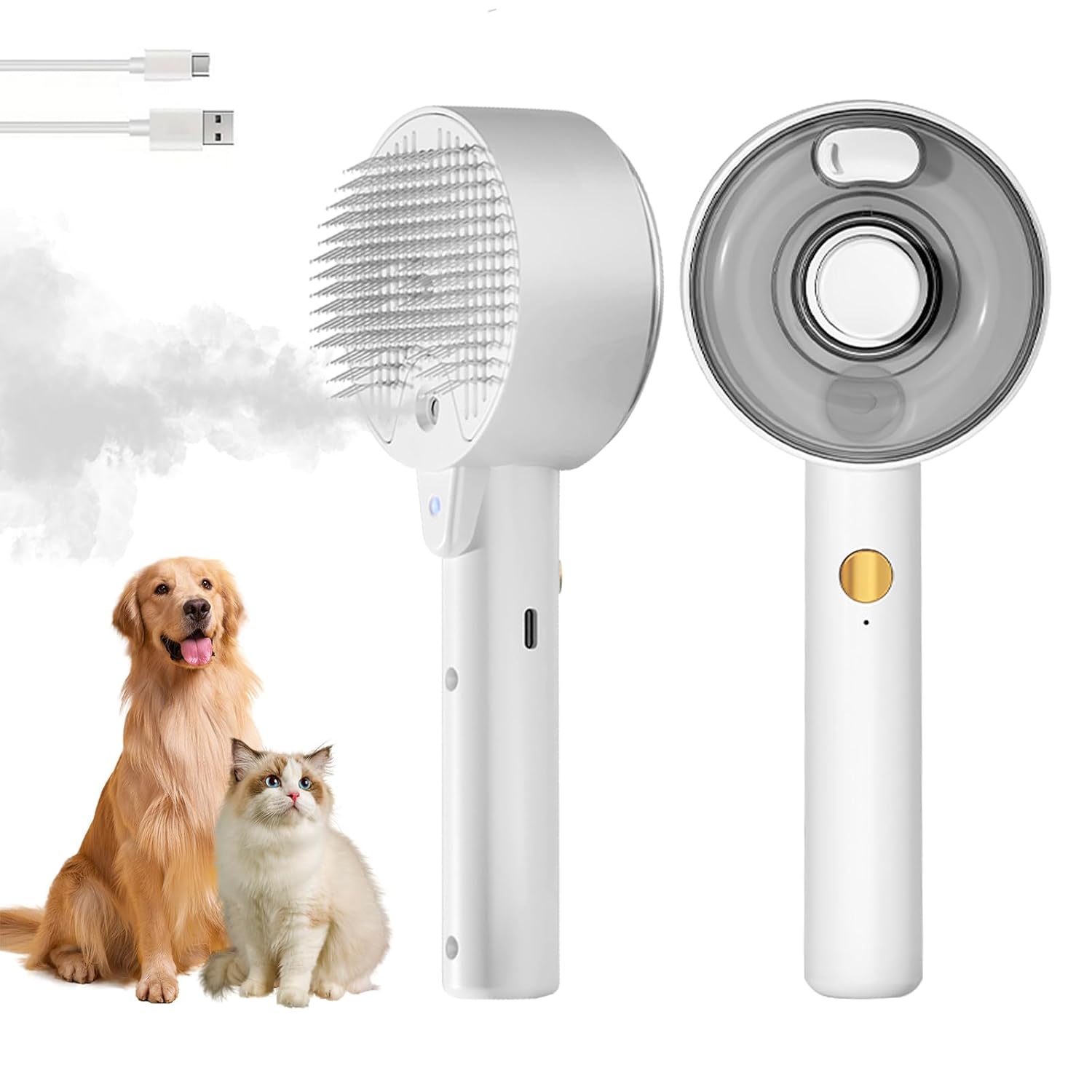 4-in-1 Cat Mist Grooming Brush