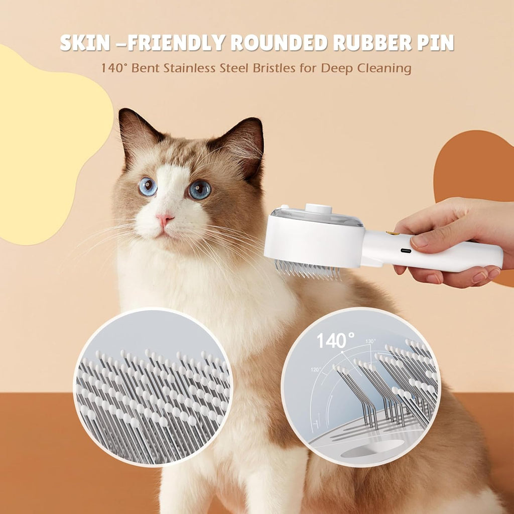4-in-1 Cat Mist Grooming Brush