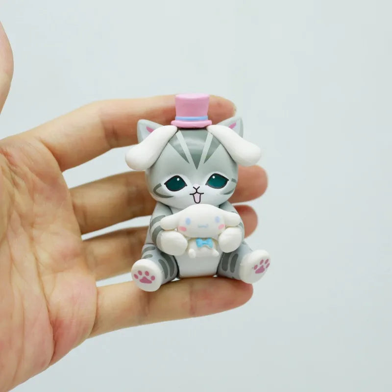 Mofusand Cat Blind Box Toy – Cute Cartoon Character Mystery Figure & Dress-Up Doll