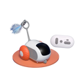 Interactive Remote-Controlled Cat Toy – Racing Car with Feather Teaser & Rat Design
