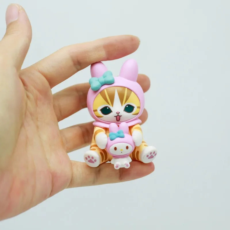 Mofusand Cat Blind Box Toy – Cute Cartoon Character Mystery Figure & Dress-Up Doll