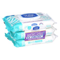 Alcohol-Free Flushable Earth-Friendly, Green-Rated Pet Wipes For Sensitive Skin Aloe & Vitamin E 3 Packs 126 Total Wipes