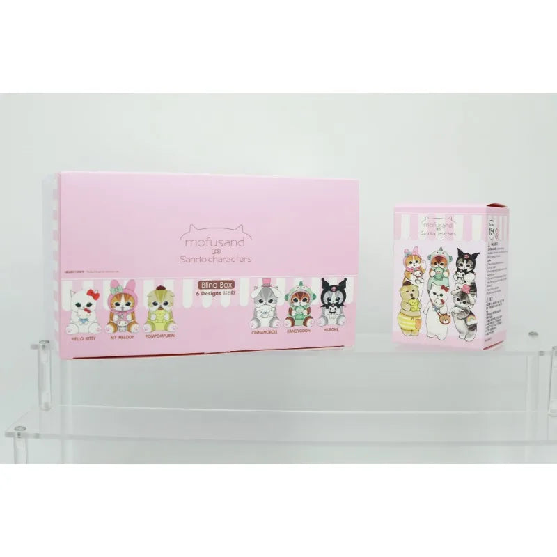 Mofusand Cat Blind Box Toy – Cute Cartoon Character Mystery Figure & Dress-Up Doll