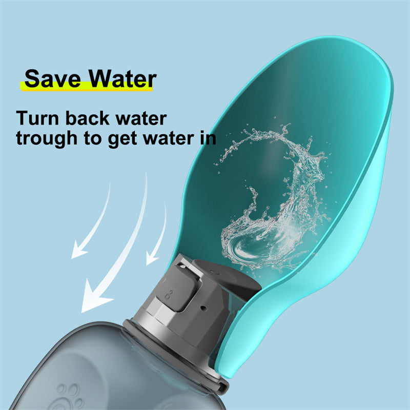 800ml Portable Dog Water Bottle