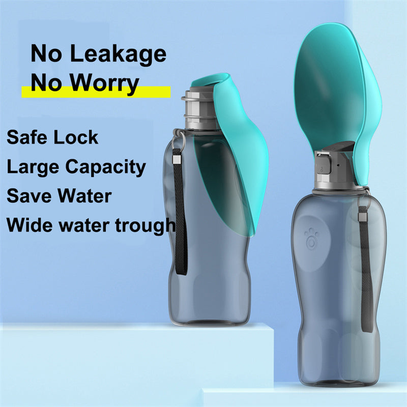 800ml Portable Dog Water Bottle