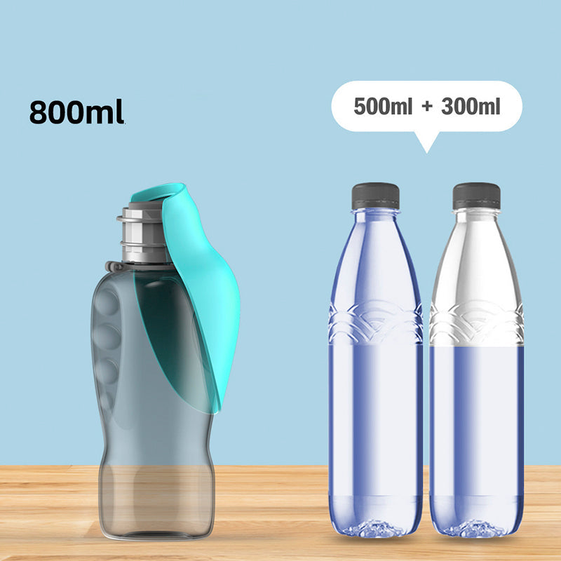 800ml Portable Dog Water Bottle