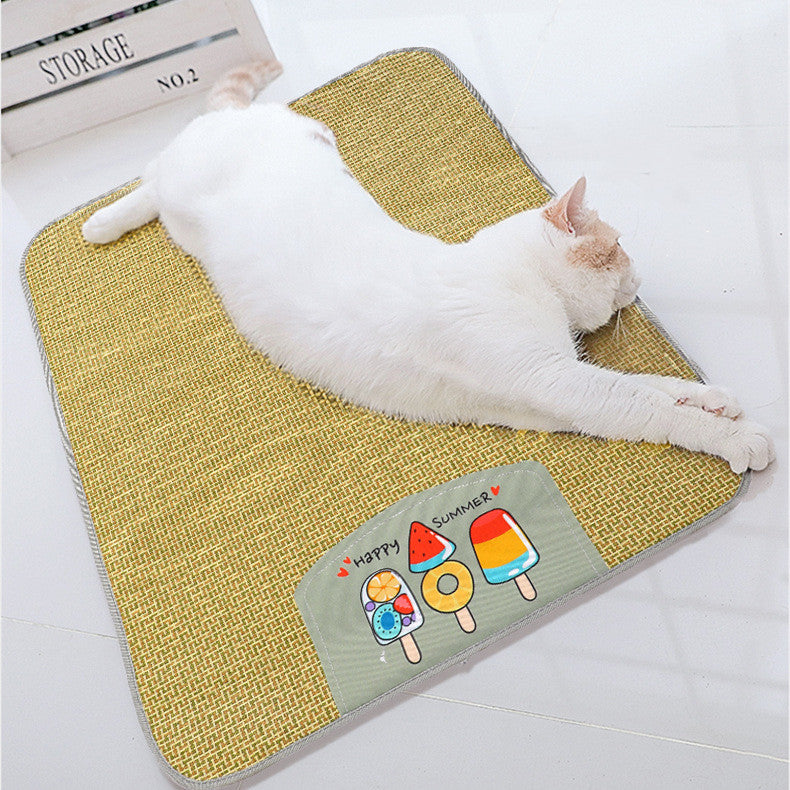 Rattan Cooling Mat for Dogs & Cats