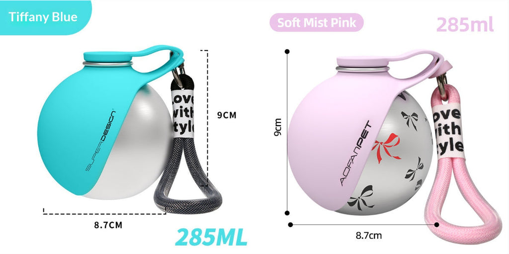 Portable Stainless Steel Dog Water Bottle